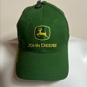 John Deere Classic Green Cap with Yellow Logo